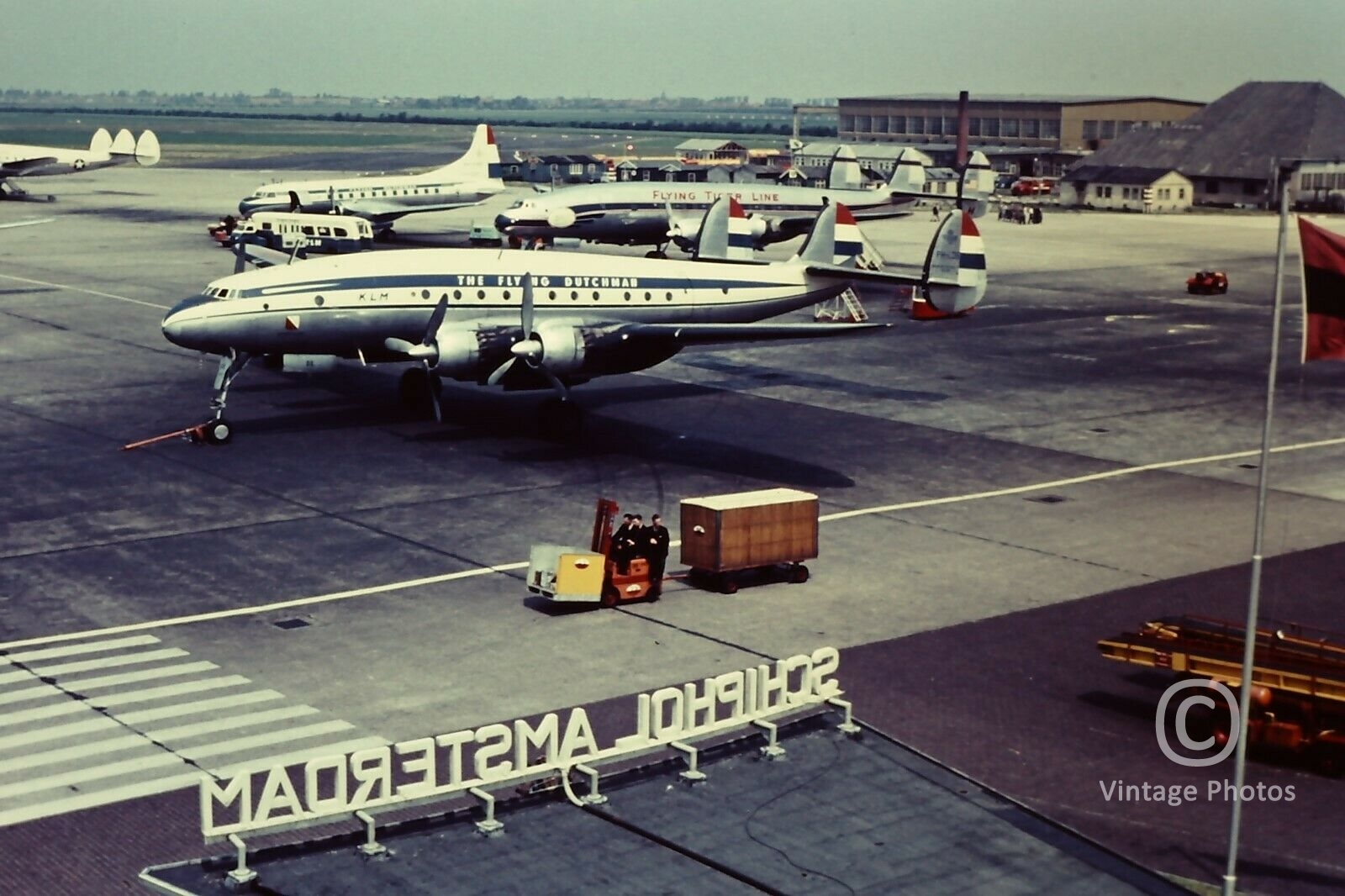 1950s KLM The Flying Dutchman - Constellation Flying Tiger Line