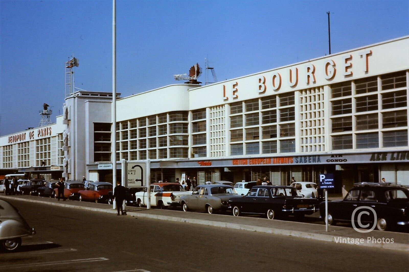 1960s Aeroport de Paris Le Bourget Airport 20 May 1964 | Vintage Photos